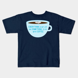 For the Coffee Enthusiast Kids T-Shirt